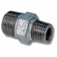 GI Double Nipple Hex Heavy Duty ISI Marked